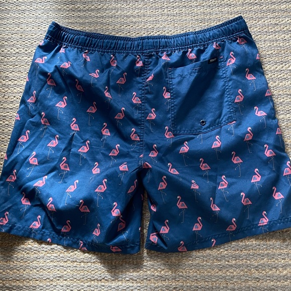 Men’s Trinity Collective Flamingo Swim Trunks - Picture 5 of 5